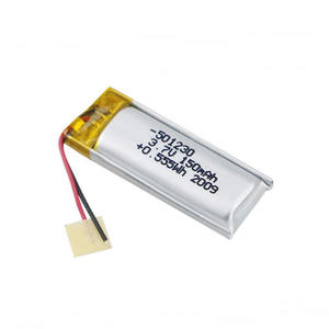 Baterai Lipo <span class=keywords><strong>3</strong></span>.7v 150mah 501230 baterai polimer litium 051230 - Product Image 2