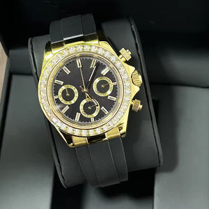 New Improved Luxury Fashion <b>Digital</b> Movement Unisex Alarm Quartz <b>Watch</b> Silicone Band Plastic Dial Window 50MM Rectangle Case - Product Image 1