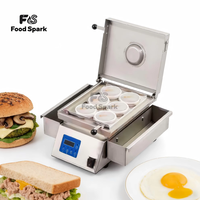 Solution de machine de cuisson automatique à bas prix pour saucisses et œufs frits, idéale pour les transformateurs alimentaires