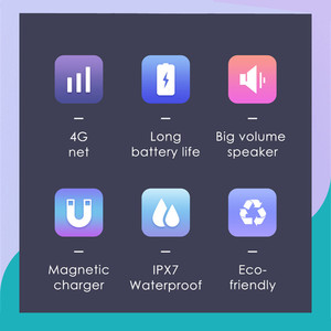 Nuevo Reloj Inteligente 4G con SIM para Niños 2026, con GPS, Videollamadas, Cámara, Resistente al Agua, Pulsera Inteligente para Niños, Regalo, LT30 K15 Smart W - Product Image 6