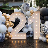 Lumières LED numériques Winbo, fabricant de numéros lumineux, lumières d'anniversaire personnalisées, lettres LED néon personnalisées, enseignes