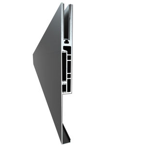 Ringhiera per Scale <span class=keywords><strong>in</strong></span> Alluminio Nero con Balaustra <span class=keywords><strong>in</strong></span> Vetro Stile Cinese, Funzione di Sicurezza, Installazione a Parete o su Terrazza, Fai-da-Te per Hotel - Product Image 1