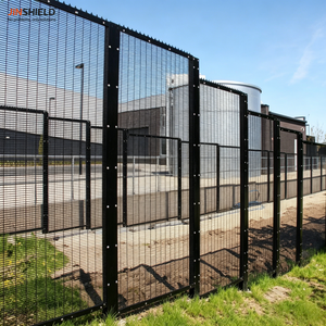 Système de portail de sécurité en treillis métallique durable de qualité supérieure, revêtement en poudre, clôture anti-escalade 358 pour écoles <span class=keywords><strong>et</strong></span> usines - Product Image 2