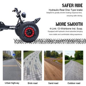 Parfait pour les promenades sur l'herbe, les activités familiales, les balades sur gravier, les excursions dans le sable, l'exploration des montagnes, prix d'usine, livraison à domicile, kart électrique tout-terrain - Product Image 3