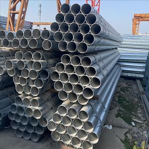 Tubos de andamio GI En39 estándar A36 <span class=keywords><strong>Q235</strong></span> 48,3mm 11/2 "tubo de andamio de acero galvanizado por inmersión en caliente soldado - Product Image 2