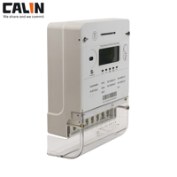CA368-F02 pengukur energi pintar tiga-fase KWh dengan perangkat lunak mendukung komunikasi mesin otomatis RF/LoRa/LoRaWAN