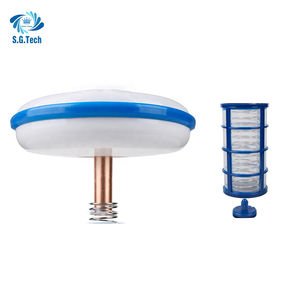 เครื่องกรองน้ำพลังงานแสงอาทิตย์พลาสติก Water Crown รุ่น SG6001BU-SG6005BU พร้อมระบบจ่ายสารเคมี  ตัวเก็บผมลอยน้ำ  ที่ตักใบไม้  สำหรับสระว่ายน้ำ - Product Image 4