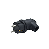 Prise d'extension extérieure standard européenne Huanya R015-BS, prise industrielle anti-chute et anti-froid, étanche IP44, prise SCHUKO