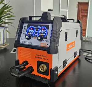 Đa chức năng 5 trong 1 Plasma Cutter AC DC Tig MMA Xung máy hàn biến tần thợ hàn 250A