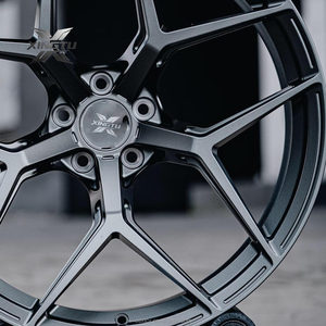 Ruedas de coche con acabado de Metal de pistola forjada XINGTU de 18-21 pulgadas para <span class=keywords><strong>BMW</strong></span> Audi Ford para Mustang para VW <span class=keywords><strong>AMG</strong></span> Compatible con llantas 5x114,3 5x120 - Product Image 3