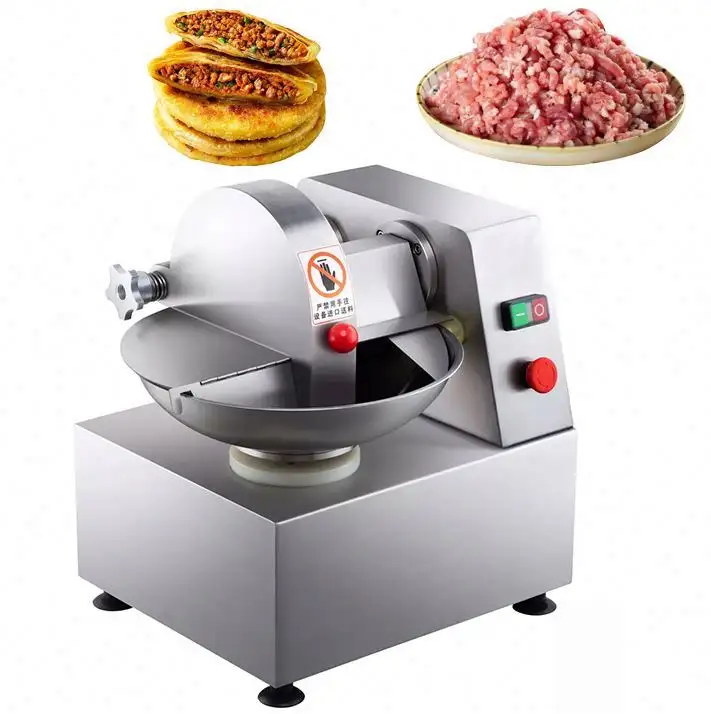 Advanced meat bowl cutter variable speed sausage chopper meat bowl cutting chopping machine with cheap price