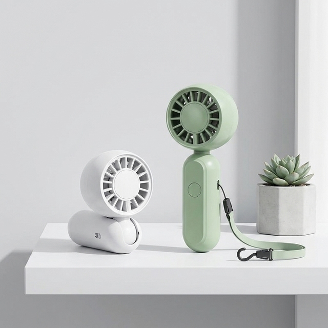 Premium Quality Innovation Cute Portable Rechargeable Mini Jet Fan for Professional Handheld Air Cooling Pocket Fan