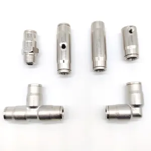 3/8 Inches High Pressure Slip-Lock Fitting Mist Quick Coupling Aeroponic Spray Nozzle Slip Lock Connector