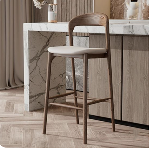 PLUS DESIGN ferronnerie vente en gros échantillon gratuit ménage coussin en cuir moderne salle à manger cuisine <span class=keywords><strong>bar</strong></span> haut restaurant <span class=keywords><strong>chaise</strong></span> - Product Image 2
