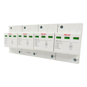 Protector de Sobretensión Trifásico Delixi DZ47Y 380V T1, Supresor de Picos de Nivel 1 4P, Fuente de Alimentación 3p para Protección contra Rayos 40ka 275v - Product Image 2