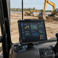 Nueva Tablet PC Industrial Resistente de 10.1 Pulgadas, Intel N5100, Windows 11, 8GB, 256GB, NFC, Cámara Dual, IP65 Impermeable, 4G LTE, para Almacén