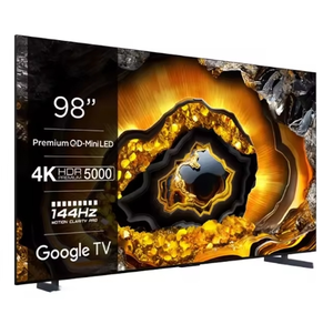 ทีวี <span class=keywords><strong>TCL</strong></span> 8K สมาร์ททีวีรุ่นล่าสุด ขนาด 43/55/75 นิ้ว จอ QLED HDR ขนาดใหญ่พิเศษ ระบบแอนดรอยด์ พร้อม Wi-Fi และพอร์ต USB สีดำ ทีวีสำหรับโรงแรม รองรับ 3D Quad-Core - Product Image 3