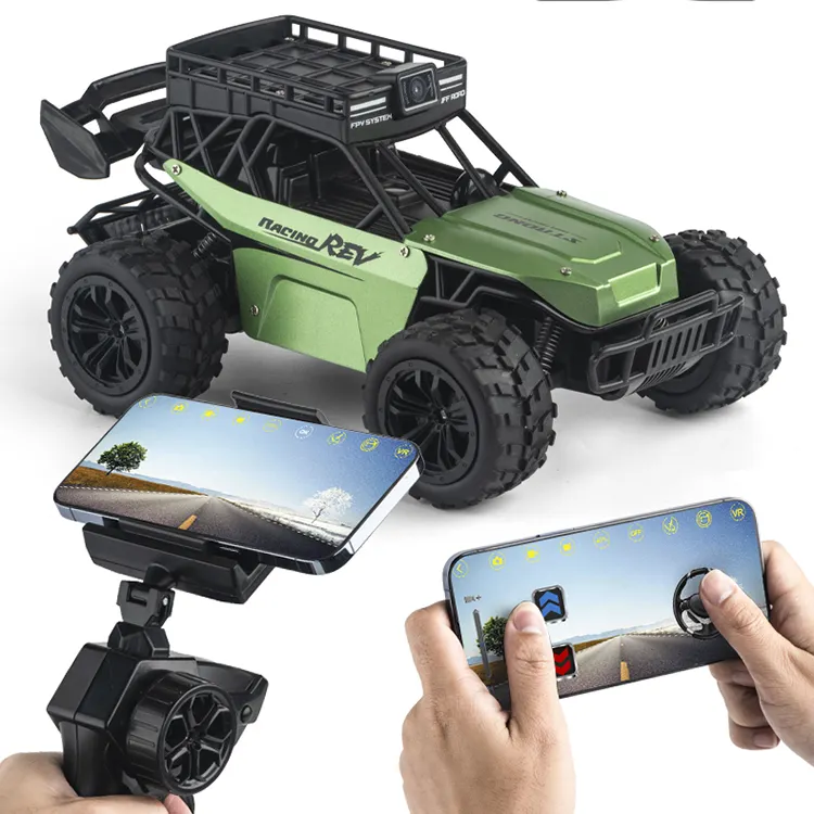 High Speed FPV 1080P HD Camera WIFI APP Control RC Climbing Monster Truck Remote Control Car Toy