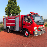 Camion de pompiers chinois 4x2 Dongfeng à double fonction eau et mousse, véhicule spécial d'intervention incendie pour les zones urbaines et les sites industriels
