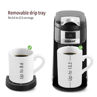 Machine à café à capsules individuelles, type mini, nouvelle usine, vente populaire, café moulu