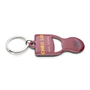 <b>Custom</b> Europe Market Shopping Trolley Token <b>Keychain</b> with Bottle Opener Function No MOQ - Product Image 3