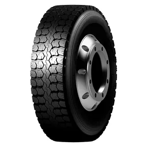 도매 가격 중국 타이어 315/80R22.5 12R22.5 11R22.5 거친 ON/OFF 혼합 도로 블록 러그 견인 드라이브 위치 대형 트럭 타이어