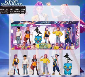 Figuras Coleccionables de PVC de Demons Hunter <span class=keywords><strong>Squad</strong></span>, Versión Q, Caja Sorpresa, Estilo K, Cabeza Grande, Chibi Rumimi, Lindas Figuras de Anime, Originales - Product Image 6