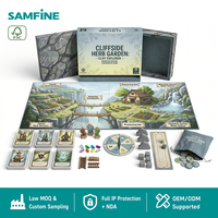 Cartes à Jouer Solo avec Composants de Journalisation Certifiées FSC Pures, Fabriquées à la Main, Revival pour Jeu Narratif, Design Plus Compact, Boîte Rigide