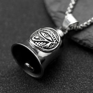 <span class=keywords><strong>Collar</strong></span> de Plata con Diseño Intrincado del Ojo de Horus del Antiguo Egipto - Product Image 3