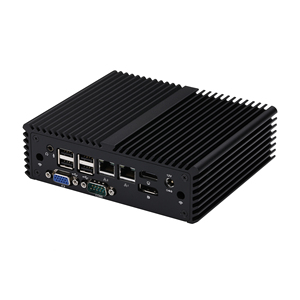 Q10721X Qotom Q10721X JasperLake Celeron N5100 มินิเดสก์ท็อปพีซีแบบไร้พัดลม 6 พอร์ตซีเรียล, VGA, วิดีโอ HD, 2 LAN มินิพีซี - Product Image 5