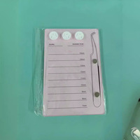 Station de retrait des extensions de cils 2-en-1 Hita avec plaque magnétique en acrylique, points de colle et rangement pour faux cils - Guangzhou