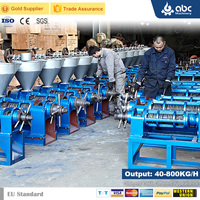 Presse à huile industrielle automatique/semi-automatique pour noix de coco, coprah, tournesol et soja avec modèles de mise en service et de laboratoire pilote