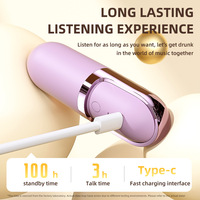 Diskreter Ohrhörer-Vibrator für Frauen Niedliche Kabellose Ohrstöpsel-Form Vibrierender Massagestab Tragbarer Klitoris-Stimulator Erotikspielzeug Großhandel