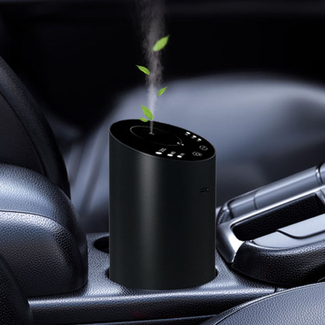 New USB Rechargeable Timer Automatic Spray 10ml Pure Essential Oils Nebulizer Waterless Aroma Oil Diffuser With Bottle