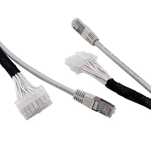 สายไฟอุตสาหกรรมแบบกำหนดเอง 2x7P พร้อมสายแปลง RJ45 สำหรับตู้ PLC ติดตั้งแบบคงที่ หุ้มด้วย PVC - Product Image 5