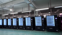 Máquinas Expendedoras Compactas de Aperitivos y Bebidas con Múltiples Ranuras para Productos Digitales, Getrnkeautomat, Verkaufsautomaten