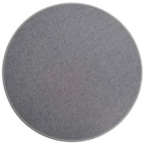 Sous-plat diamanté 38CM EN TISSU GRIS UNI EDWARD - Product Image 1