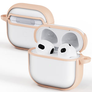 Pour Airpods 4 étui pour écouteurs Pc + TPU anti-chute givré sans fil pour Airpods1/2 <span class=keywords><strong>Pro</strong></span> pour <span class=keywords><strong>Airpods3</strong></span> étui anti-empreintes digitales à texture de peau - Product Image 6