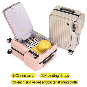 <span class=keywords><strong>Valigia</strong></span> da Viaggio Unisex Walktrip 20 Pollici con Ruote Girevoli, <span class=keywords><strong>Dimensioni</strong></span> Medie per Viaggi d'Affari, con Borsa Rimovibile, Disponibile in Diversi Colori - Product Image 4