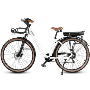 Europa Popular SAMEBIKE Graceful 28 "aleación de aluminio 500W potente 36V 13Ah bicicleta eléctrica híbrida de largo alcance Ebike para damas - Product Image 4