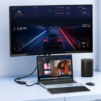 SAMZHE Cable convertidor Mini DP a VGA hembra, adaptador HD Thunderbolt compatible con Windows y Mac para conectar a un monitor o proyector