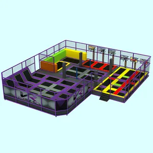 الكبار الأطفال الترامبولين بارك الاطفال القفز ملعب دودج العاب الكرة منطقة سلام دنك منطقة تسلية المعدات بالجملة