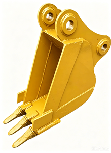 Benna per Mini Escavatore Rinforzata Personalizzata 0.8-7.5 Ton con Attacco a Denti Rinforzato a Doppio Orecchio per Scavo e Paesaggistica, OEM - Product Image 2