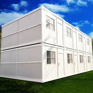 Casa Contenedor Prefabricada Plegable y Expandible de Dos Pisos con Piscina, Tamaño Plegado de 2200 mm y Grosor de Piso de 18 mm - Product Image 4