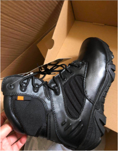 Botas de Combate TSB10 de Cuero Genuino de Alta Calidad, Botas Delta, Color Negro Coyote - Product Image 3