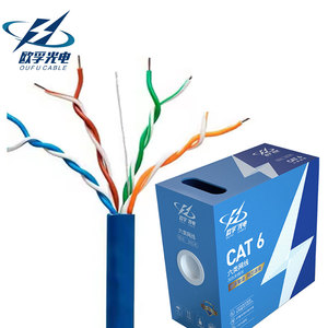 <span class=keywords><strong>Cable</strong></span> <span class=keywords><strong>Ethernet</strong></span> UTP FTP SFTP CAT6 para Interiores, 1000 pies (305 m), 23AWG 24AWG, <span class=keywords><strong>8</strong></span> Conductores, <span class=keywords><strong>Cable</strong></span> <span class=keywords><strong>de</strong></span> Red <span class=keywords><strong>de</strong></span> Cobre Puro Trenzado - Product Image 1