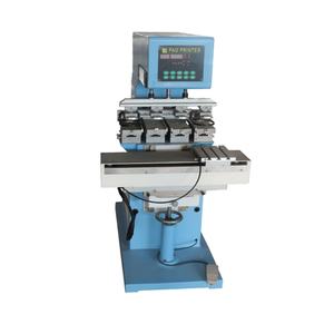 Euro Standard Four-Color Automatic Shuttle Microcomputer Controlled <b>Pad</b> <b>Printer</b> New Seal Cup Label Printing Paper - Product Image 3