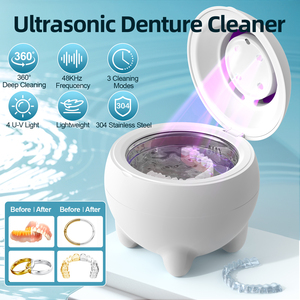 Baccello dentale 200ml 48khz fermo sonico per la pulizia di gioielli per uso domestico portatile macchina pulitrice a ultrasuoni - Product Image 2