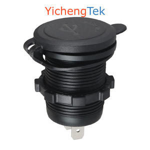 Cargador de Pared con Carcasa de Aluminio, Interruptor Integrado, 3 Puertos, 63W, 12V 24V, Carga Rápida, Doble USB C PD QC3.0 - Product Image 4