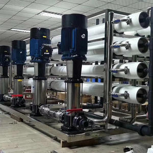 Equipo de Ósmosis Inversa (RO) de Alto Flujo Comercial, Sistema de Purificación de Agua Integrado de Tratamiento Puro Industrial de 2T/H, 220V/380V - Product Image 3